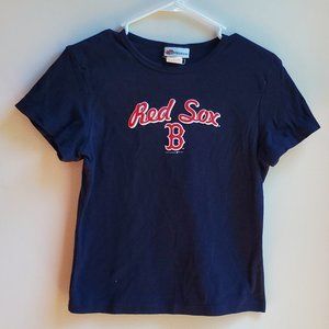 5th & Ocean Navy Boston Red Sox T-Shirt Size Large